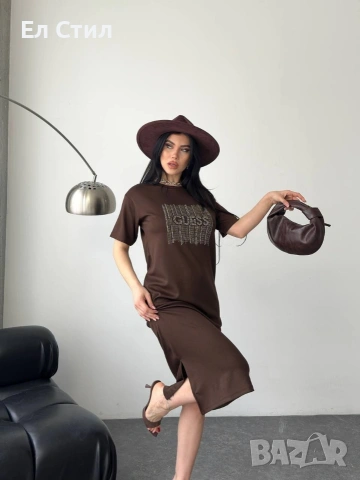 🩷Дамска рокля ✨🔥🔥🔥 👍 ✨𝗣𝗿𝗶𝗰e :19€ НА ЕДРО ✨𝗦ı𝘇𝗲: S M L XL XXL 📌5 бр