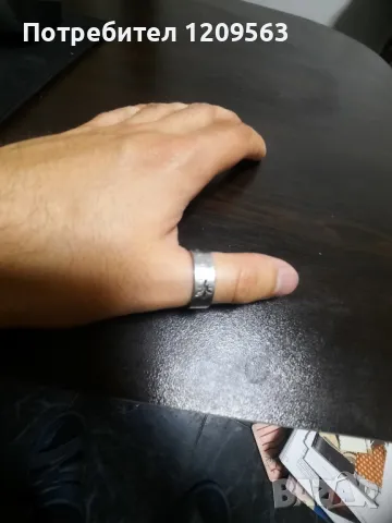 продавам пръстен с лика на марихуана на две места, снимка 11 - Пръстени - 49702986