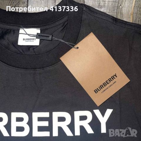 burrbery тениска unisex, снимка 1 - Тениски - 46406081