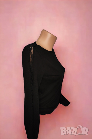 Massimo Dutty дамска лятна блуза с дълъг ръкав S, снимка 2 - Блузи с дълъг ръкав и пуловери - 45061014