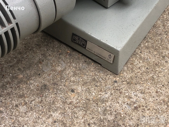 стар професионален микроскоп "CARL ZEISS JENA" - Germany DDR, снимка 6 - Антикварни и старинни предмети - 53691135