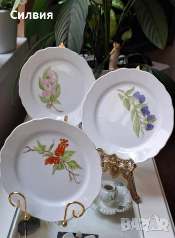 Винтидж порцеланови чинии 3бр.