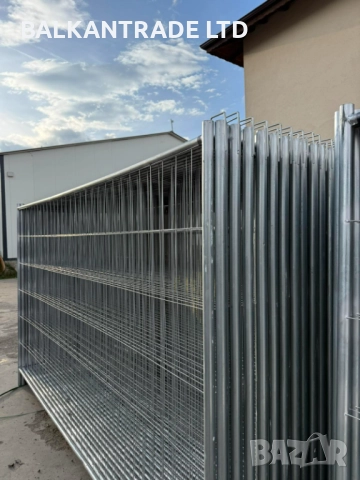 Мобилна ограда за строителни обекти, снимка 2 - Огради и мрежи - 52525685