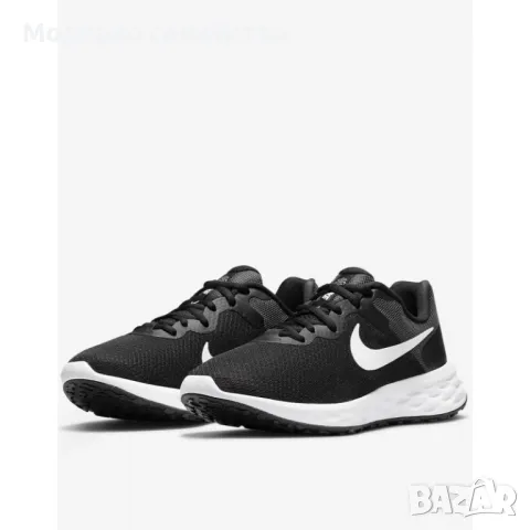 Маратонки NIKE Revolution 6 Next Nature Shoes Black/White W, снимка 2 - Маратонки - 47064465