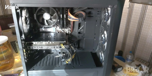 Геймърски компютър  Ryzen 5/ GTX 1660 super, снимка 5 - Геймърски - 53442972