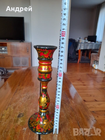 Стара Руска дървена чаша,чаши,хохлома #11