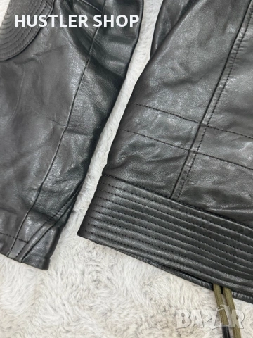 Мъжко яке от естествена кожа G-STAR RAW. Размер S, снимка 9 - Якета - 53933195