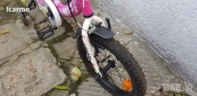 Детски алуминиев велосипед Head July 16 цола, снимка 3 - Детски велосипеди, триколки и коли - 52263143