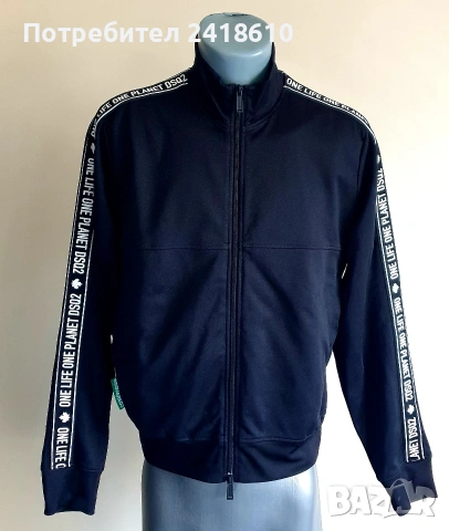 DSQUARED2  Full Zip Mens Size M НОВО! ОРИГИНАЛ! Горнище с цял Цип!, снимка 6 - Спортни дрехи, екипи - 53864224