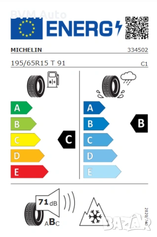 MICHELIN Alpin 7 195/65R15, снимка 4 - Гуми и джанти - 53348434