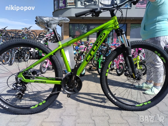 CROSS Велосипед 27.5" GRX 7 MDB 410mm зелен