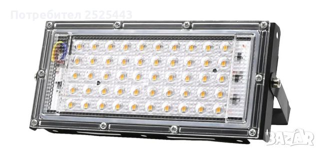 Нова LED Лампа 50W - 220V, снимка 1 - Лед осветление - 46419934