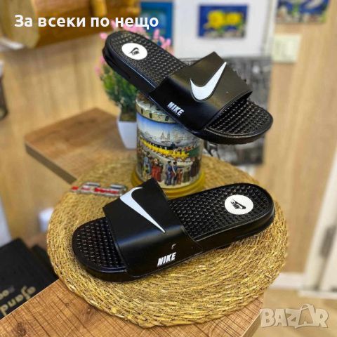 Мъжки чехли Nike ✅ Hugo Boss - Различни цветове Код B43 , снимка 2 - Мъжки чехли - 46068060