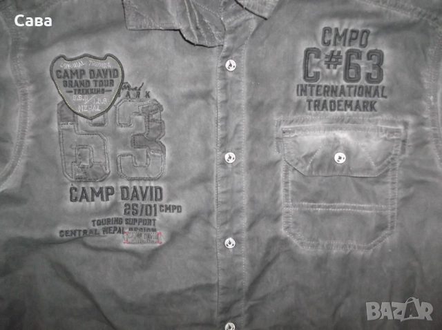 Ризи CAMEL, CAMP DAVID  мъжки,ХЛ, снимка 7 - Ризи - 52417783