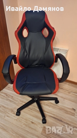 #Геймърски стол #Гейминг стол #Кожен стол #Компютърен стол #Офис стол