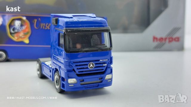 KAST-Models Умален модел на Mercedes Actros Mp2 HERPA 1/87, снимка 6 - Колекции - 45975084