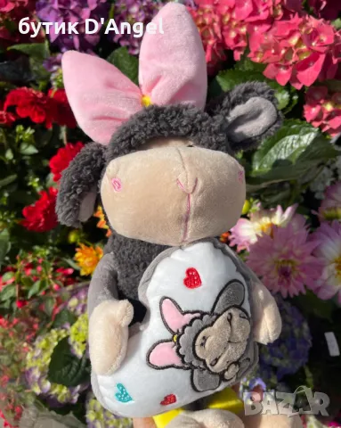 Персонализирана плюшена черна овца , снимка 5 - Плюшени играчки - 49928101