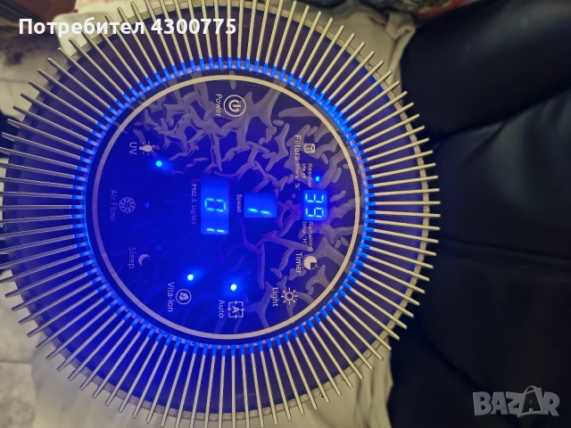 Пречиствател на въздух Hygea Air Home + Чисто нов филтър (запечатан)!!! , снимка 4 - Овлажнители и пречистватели за въздух - 53843494