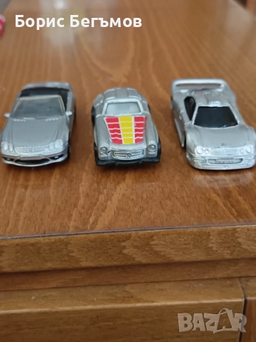 Лот метални колички Мерцедес/Mercedes-Benz, снимка 2 - Колекции - 52910816