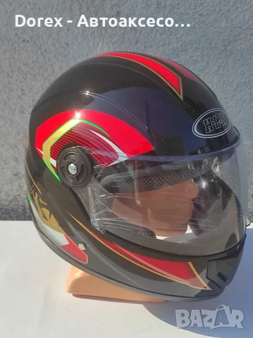 Каска с визьор за мотор, скутер, ATV - 5163, снимка 2 - Аксесоари и консумативи - 54139847