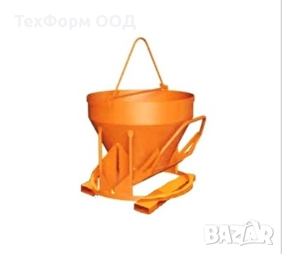 Кюбели за бетон за използване с мотокар / виличен подемник, снимка 4 - Други машини и части - 51754043