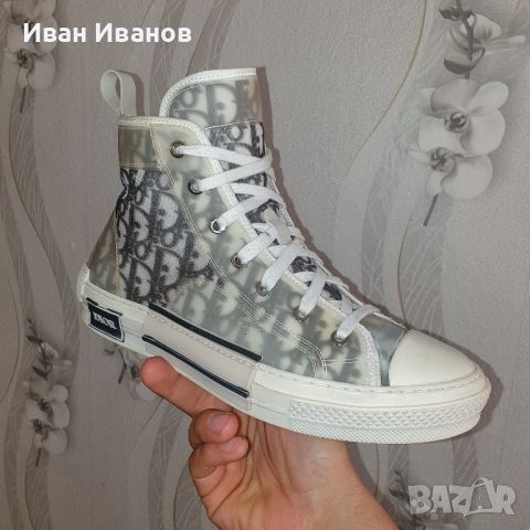 Christian Dior B23 High Top Logo  номер 40  .Оригинални кецове/ маратонки , снимка 7 - Маратонки - 46161078