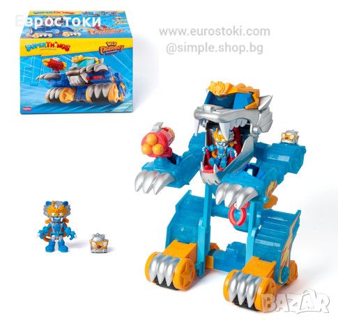 Робот трансформер Superthings Wild Tigerbot Kazoom, снимка 1 - Електрически играчки - 45267358