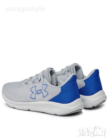 Мъжки маратонки UNDER ARMOUR Charged Pursuit 3 Big Logo Running Shoes Grey/Blue, снимка 5 - Маратонки - 45762523