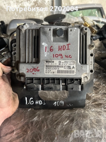 Компютър за Пежо 307 1.6 HDI 109кс 