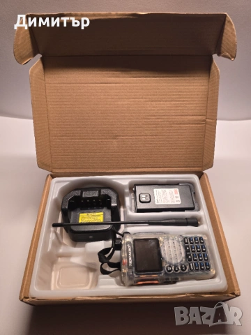 Радиостанция Tidradio H8 – употребявана | 10W | Bluetooth програмиране | 199 канала | Airband RX | W, снимка 2 - Друга електроника - 53483731