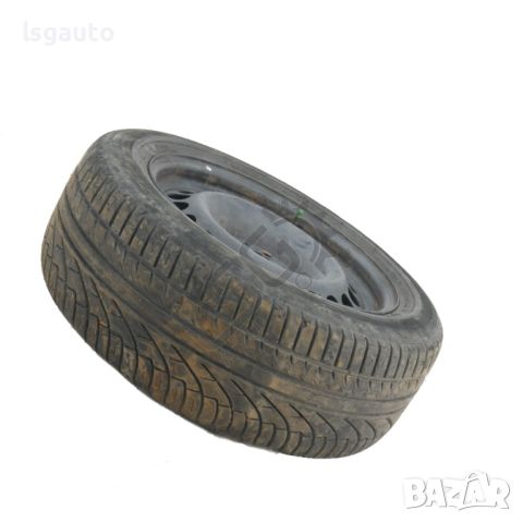 Стоманена джанта 5x112 с гума R16 Mercedes-Benz E-Class (W211) 2002-2009 ID: 128777, снимка 2 - Части - 46277626