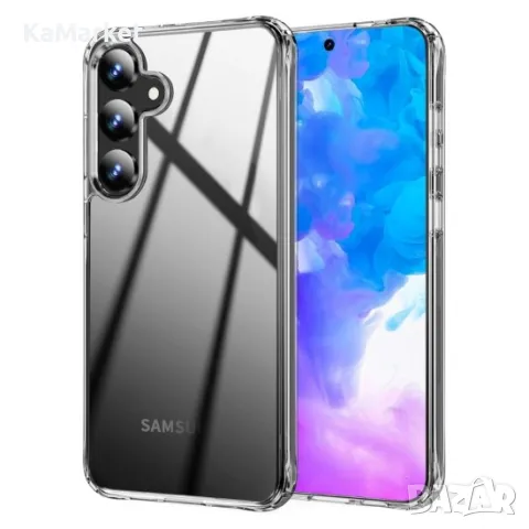 Силиконов кейс MBX, За Samsung Galaxy A56, Прозрачен, снимка 4 - Калъфи, кейсове - 48909888