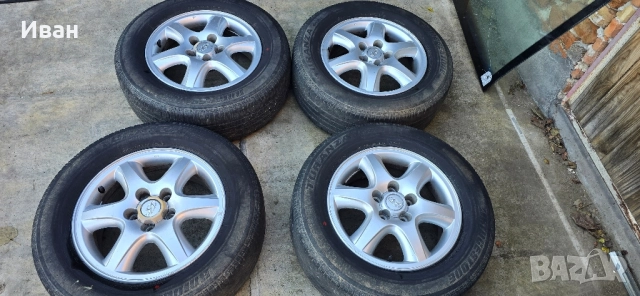 Hyundai Santa fe джанти 16 ки алуминиеви оригинални. 5 114