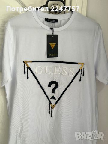 Мъжка тениска GUESS размер XL, снимка 1 - Тениски - 45542207
