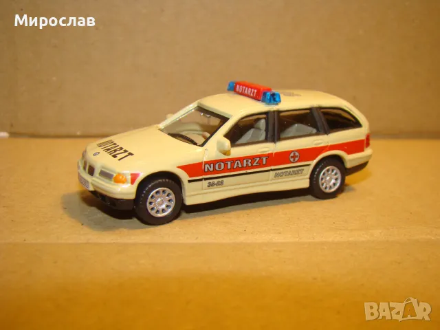 1:72 HONGWELL BMW 3 ИГРАЧКА КОЛИЧКА МОДЕЛ, снимка 5 - Колекции - 48633164