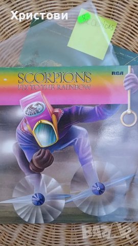 Грамофонна плоча Scorpions – Fly To The Rainbow, снимка 1 - Грамофонни плочи - 46875441