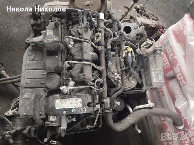 Двигател и скорости автомат за Мерцедес С200 09г. 2,0 дизел 136к.с. Mercedes 204, снимка 2 - Части - 45712695