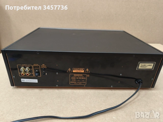 Cd Player Onkyo DX-6870 с проблем, снимка 9 - Декове - 53530269