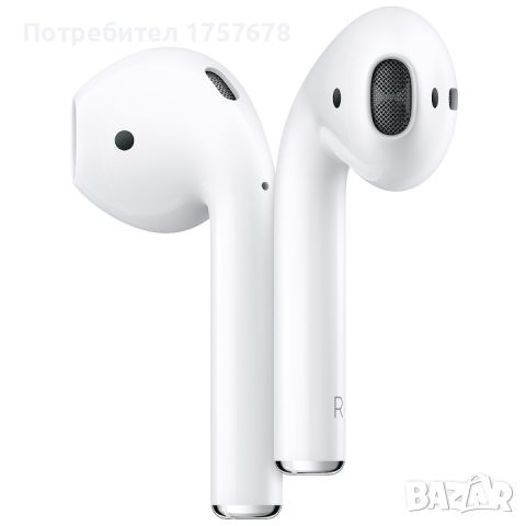 💥Слушалки Apple AirPods 2, White💥, снимка 2 - Аксесоари за Apple - 45618601