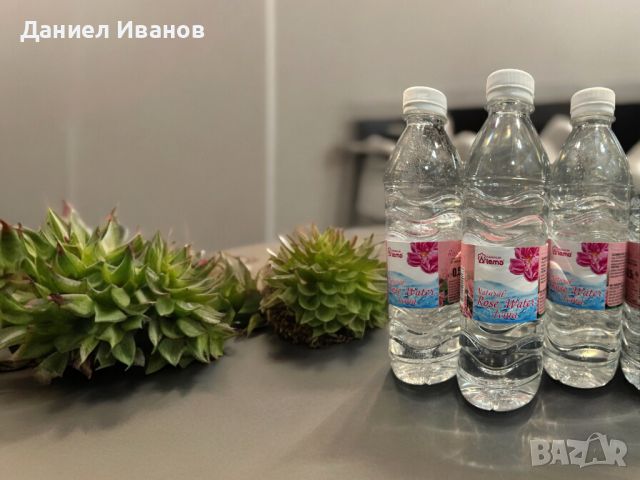 Розова вода Rose Oil BG за пиене 2х500 мл Lema 2 бутилки, снимка 3 - Хранителни добавки - 46503543