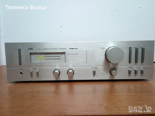 JVC A-X1. Японски стерео интегриран усилвател. Изпращам видео. 