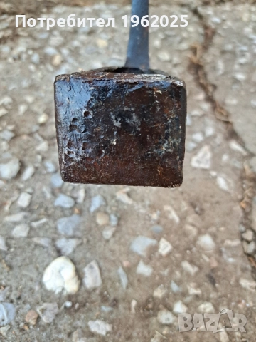 Стара българска кована брадва, снимка 8 - Антикварни и старинни предмети - 51738534