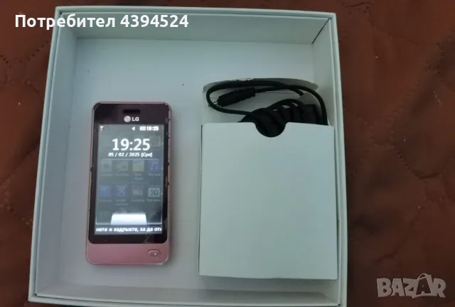 Колекционерски телефон LG GD510 Pop, снимка 1