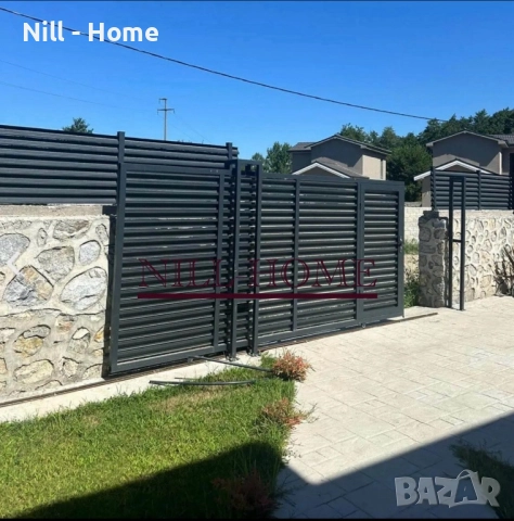 Ограда ( тип щора ) ЛАМЕЛИ/ПАНА/ВРАТИ, снимка 4 - Огради и мрежи - 52745976