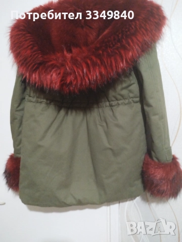 Яке от естествен пух, снимка 6 - Якета - 52189710