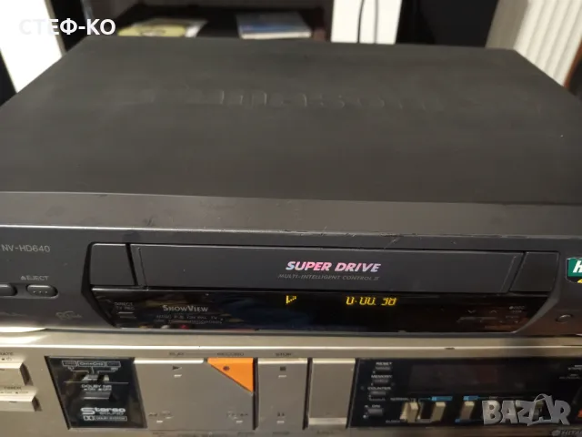 Panasonic NV HD640 vhs - видео , снимка 2 - Плейъри, домашно кино, прожектори - 48950471