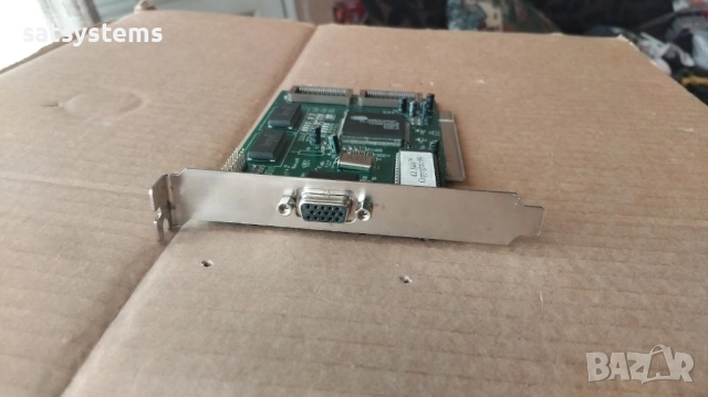 Видео карта Cirrus Logic CL-5446 1MB PCI, снимка 2 - Видеокарти - 37253988