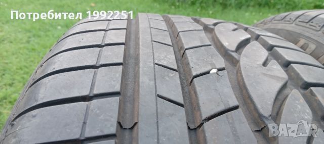 2бр. летни гуми 225/45R17. Dunlop SP Sport. DOT 0418. 7.5мм дълбочина на шарката. Внос от Германия. , снимка 7 - Гуми и джанти - 46129922