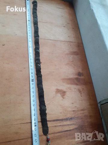 Стар възрожденски накит за но сия наниз акчета, снимка 4 - Антикварни и старинни предмети - 53270087