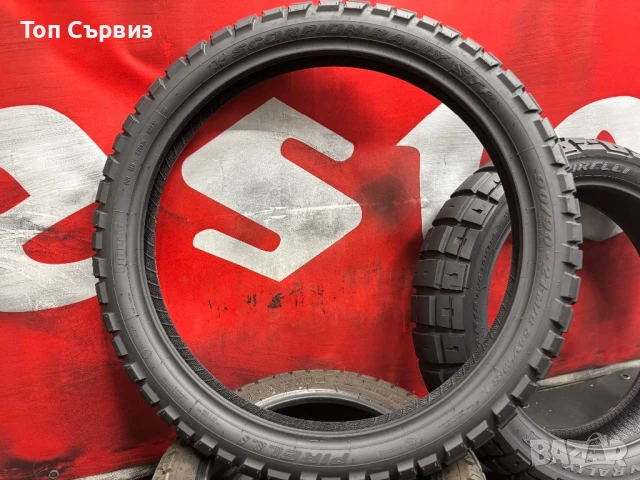 90 90 21/150 70 18, Мото гуми, Pirelli ScorpionRallySTR, снимка 4 - Гуми и джанти - 50974128